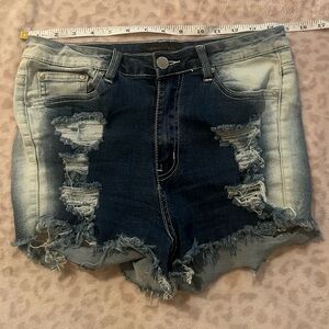 AMERICAN BAZI HIGH WAISTED SHORTS
